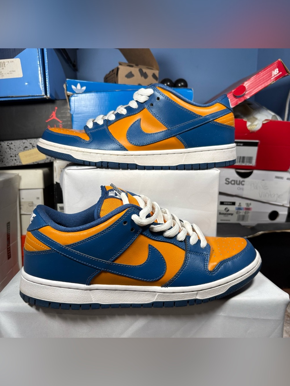 Size 9 - Nike Dunk Pro SB Low Sunset French Blue